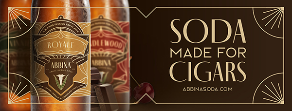 First Line of Craft Soda Made to Pair with Cigars is Launched